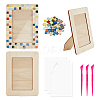 DIY Mosaic Photo Frame Making Kit DIY-OC0004-45-1