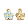 Alloy Enamel Charms ENAM-D043-02G-05-1