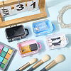 4Pcs 4 Colors Trolley Bag Shaped Plastic Candy Storage Boxes AJEW-SP0002-61-3