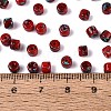 Opaque Picasso Glass Beads SEED-Q039-05A-A06-4