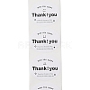 Self-Adhesive Paper Gift Tag Stickers with Word Thank You DIY-R084-05B-1