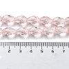 Glass Beads Strands EGLA-E010-8x12mm-12-3