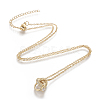 Brass Pendant Necklaces NJEW-I230-12-2