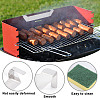 304 Stainless Steel Barbecue Tool Holder Clips TOOL-WH0155-06P-5