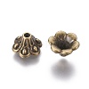 Tibetan Style Bell Filigree Bead Caps X-TIBE-A23845-AB-FF-2
