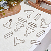 6 Bags Adjustable Iron Buckles IFIN-CY0001-04P-4