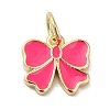 Rack Plating Brass Enamel Charms KK-B092-13G-02-1