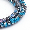 Electroplated Non-magnetic Synthetic Hematite Beads Strands G-L562-12A-2