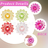 100Pcs Transparent Acrylic Beads TACR-PA0001-22-6