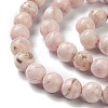 Natural Rhodochrosite Beads Strands G-I301-A04-C-3