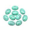 Synthetic Turquoise Cabochons G-R415-18x25-44-1