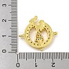 Mother's Day Real 18K Gold Plated Rack Plating Brass Micro Pave Cubic Zirconia Pendants KK-R153-06G-3