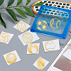 Nickel Decoration Stickers DIY-WH0450-041-3