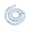 Natural Aquamarine Beads Strands G-H278-05-3