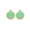 Alloy Enamel Charms ENAM-S121-165K-RS-2