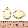 304 Stainless Steel Pendant Cabochon Settings STAS-T067-68G-3