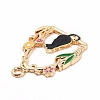 Alloy Enamel Pendants X-ENAM-M055-16G-01-3