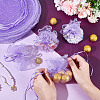 100Pcs Organza Bags ABAG-NB0002-12A-3