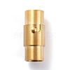 Ion Plating(IP) 304 Stainless Steel Locking Tube Magnetic Clasps STAS-G239-04G-1