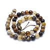 Natural Agate Beads G-J371-14-10mm-2