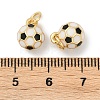 Brass Enamel Pendants X-KK-P294-38G-01-3