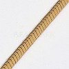 Electroplate Non-magnetic Synthetic Hematite Beads Strands G-J174-3x3mm-02-3