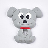 Food Grade Eco-Friendly Silicone Puppy Beads SIL-T052-07H-1