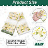 Flower Pattern Polyester Lace Fabic DIY-WH0061-021B-2