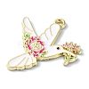 Alloy Enamel Pendants FIND-Q102-07C-2