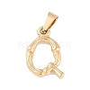 304 Stainless Steel Pendants STAS-F235-01G-Q-1