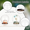   8 Sets 2 Style Glass Dome Cover DJEW-PH0001-28-4