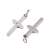 316 Surgical Stainless Steel Pendants KK-I612-08P-1