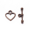 Tibetan Style Alloy Toggle Clasps X-RLF1178Y-1