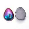 Electroplate Natural Agate Pendants G-P421-K01-2