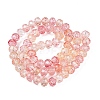 Transparent Glass Beads Strands GLAA-T023-4mm-A06-2