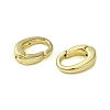 Brass Spring Gate Rings KK-B089-08G-2