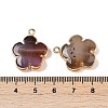 Natural Red Agate Pendants G-P566-01G-02-3