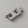 Rectangle Stainless Steel Watch Band Clasps STAS-WH0048-08B-P-2