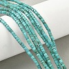 Dyed Natural Magnesite Beads Strands G-M448-C01-01-1