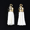 Faux Suede Tassel Pendant Decorations FIND-T002-B40-5