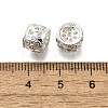 Brass Clear Cubic Zirconia Column Multi-Strand Links KK-M316-11S-2