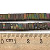 Electroplated Non-magnetic Synthetic Hematite Beads Strands G-C106-B01-05A-4