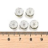 Brass Grade A Rhinestone Spacer Beads RB-A014-Z8mm-09S-4