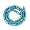 Electroplate Opaque Glass Beads Strands EGLA-Q132-02A-F02-2