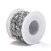 Tarnish Resistant 304 Stainless Steel Cable Chains CHS-D033-01P-4