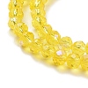 Electroplate Glass Beads Strands X1-EGLA-A034-T4mm-L02-3