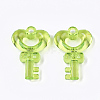 Transparent Acrylic Pendants X-TACR-S133-059B-2
