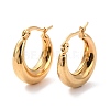 PVD Vacuum Plating 304 Stainless Steel Chunky Hoop Earrings for Women EJEW-F280-06A-G-2