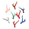 32Pcs 8 Styles Opaque Acrylic Pendants OACR-CJ0002-51-8