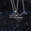 Motorcycle Alloy Pendant Necklace FS-WGFC55A-05-4